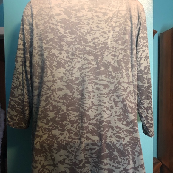 Liz Claiborne 3/4 sleeve tshirt Ladies Petite xl - Picture 3 of 4